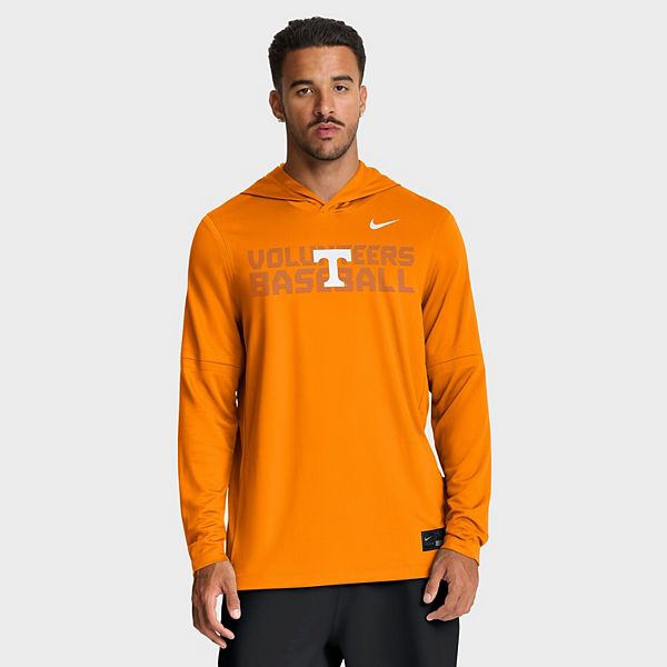 Мужская толстовка с капюшоном Tennessee Orange Tennessee Volunteers Dugout Dri-FIT с длинным рукавом Nike