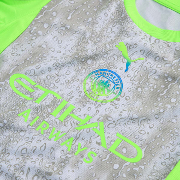 Футболка для больших детей Manchester City 25/26 Third Replica Puma, синий — фото 4