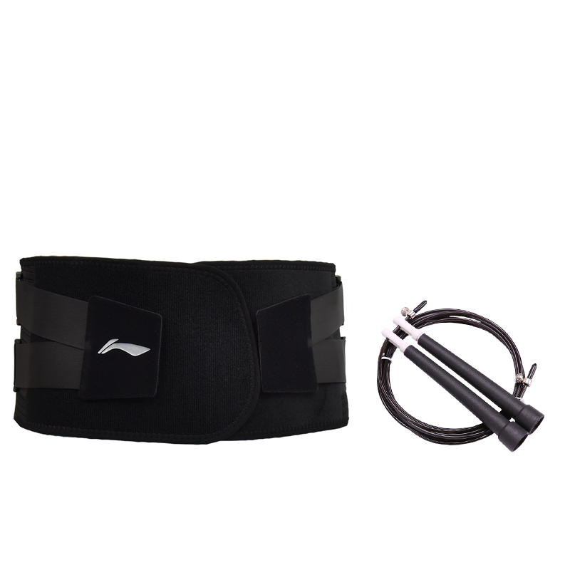 

Бандаж для спины polyester, nylon фитнес, бег взрослые защитный LINING, черный