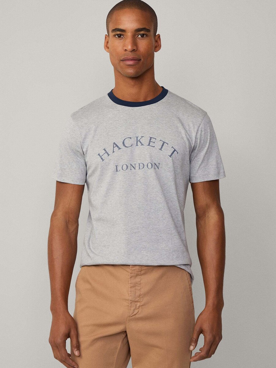 

Футболка Hackett London Heritage, mottled grey