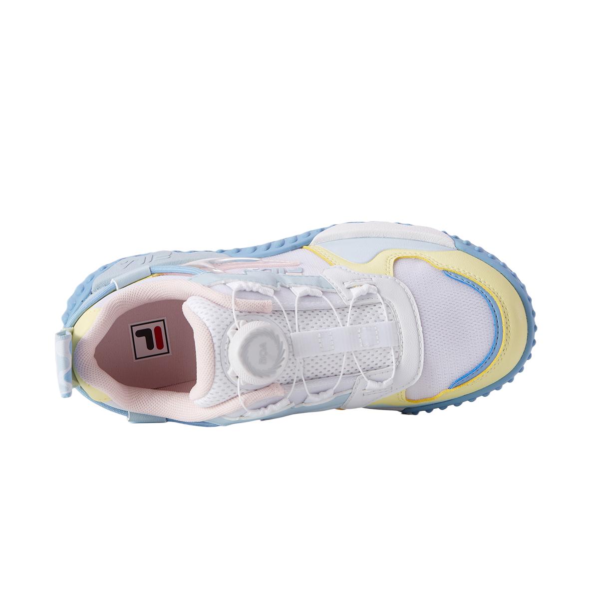 Детские ботинки для скейтбординга Kids FILA KIDS, белый/розовый — фото 2