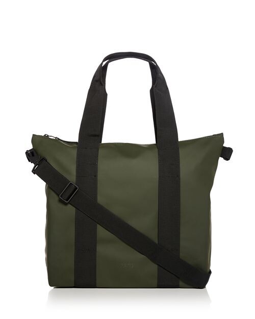 

Миниатюрная большая сумка из искусственной кожи Rains, цвет Green