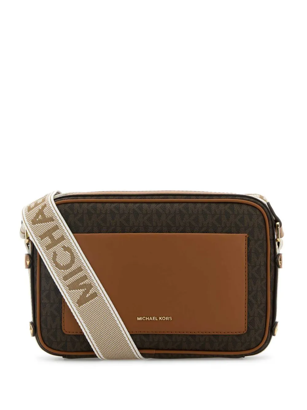 

Сумка через плечо с логотипом Michael Michael Kors, коричневый