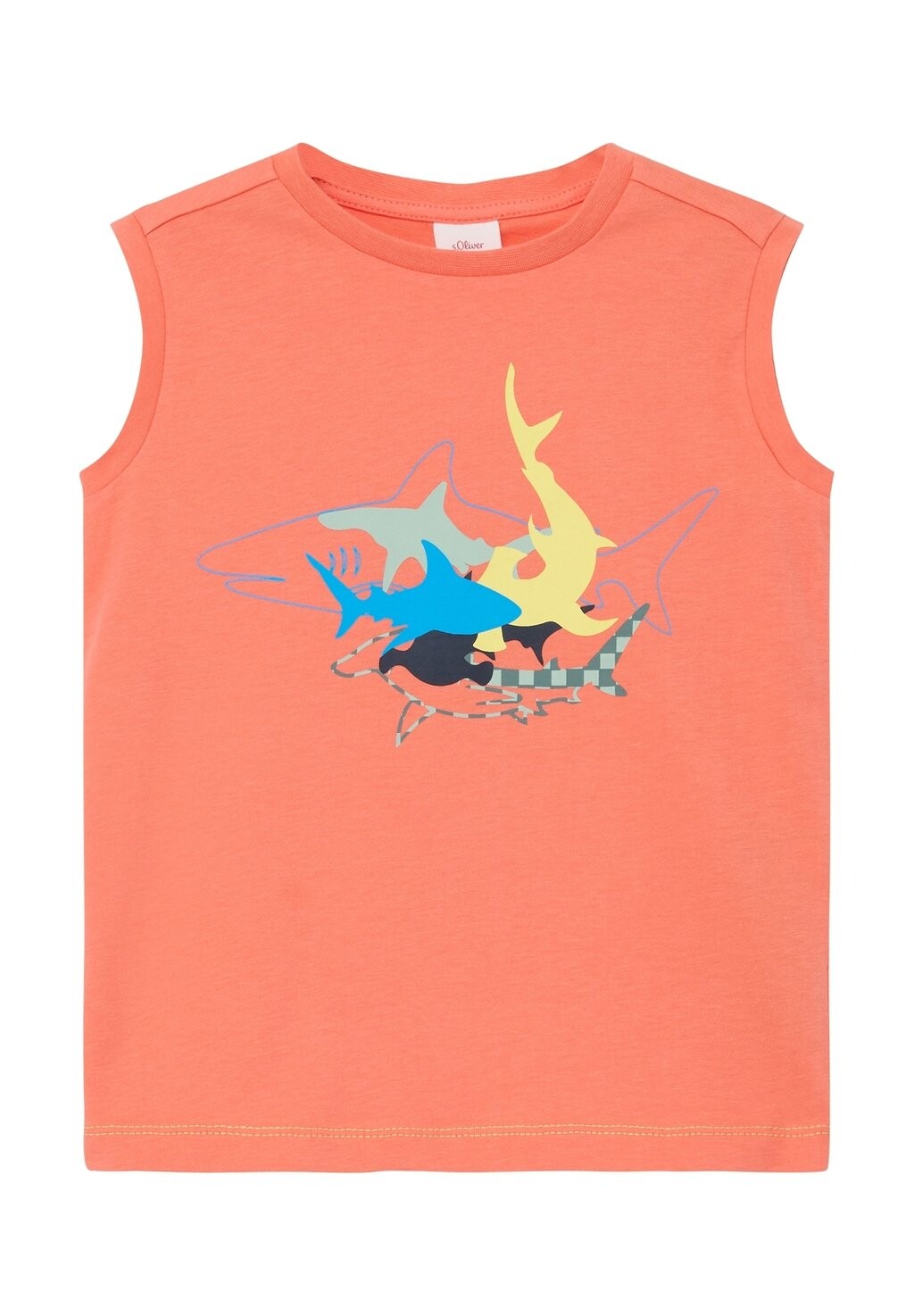 

Топ TANK MIT PRINT s.Oliver, цвет papaya