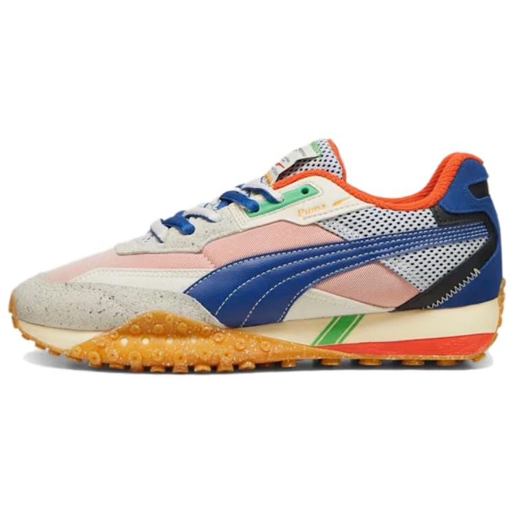 

PUMA Блктоп райдер лоу топ кэжуал обувь унисекс оранжевый синий, цвет Orange Blue