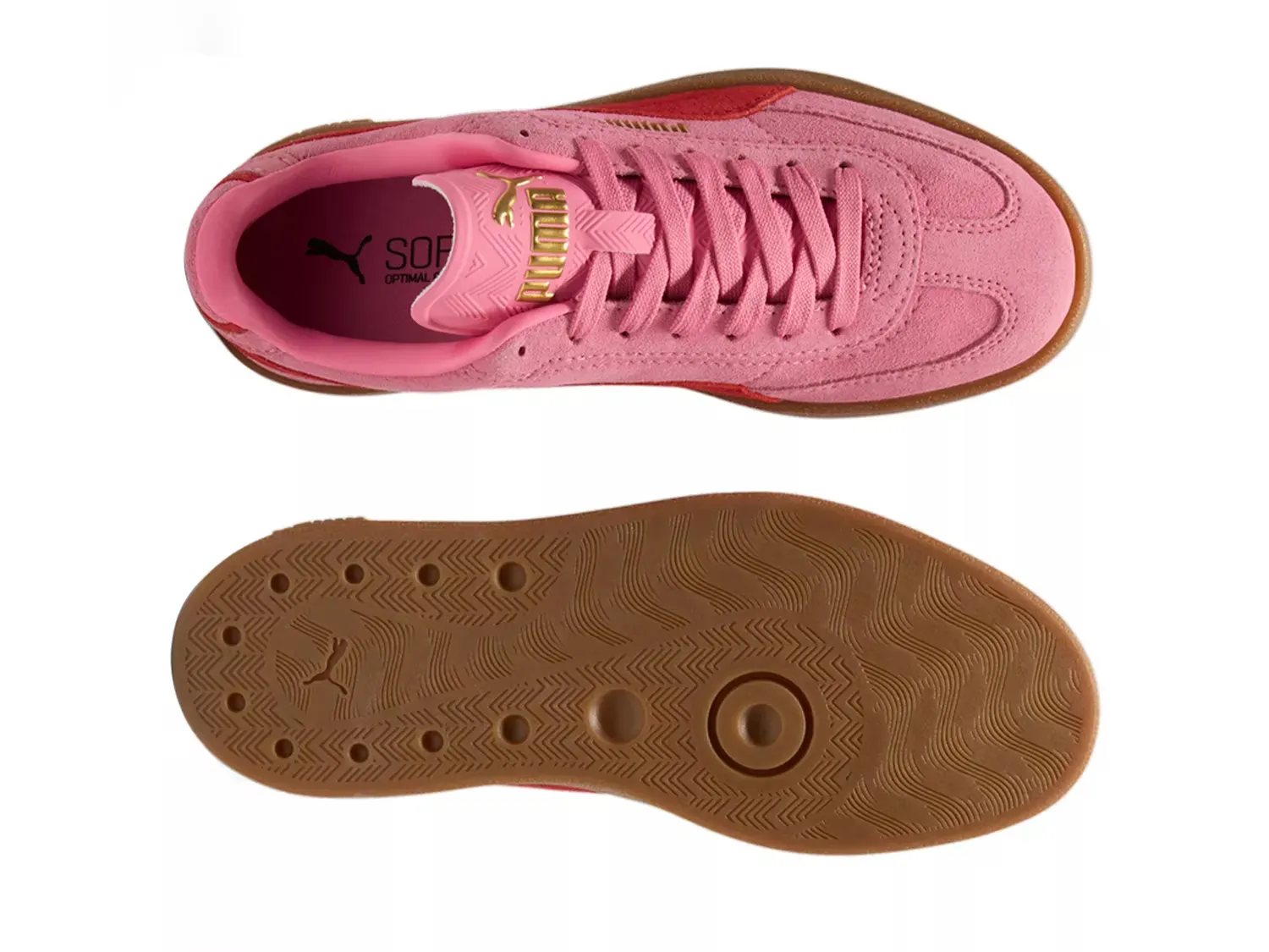Кроссовки Club II Era - детские Puma, Pink — фото 3