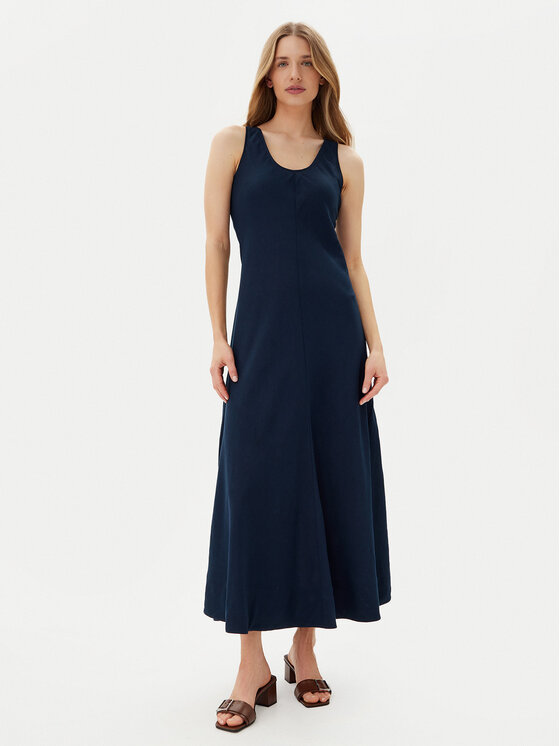 

Летнее платье стандартный крой WW0WW46171 Tommy Hilfiger, синий