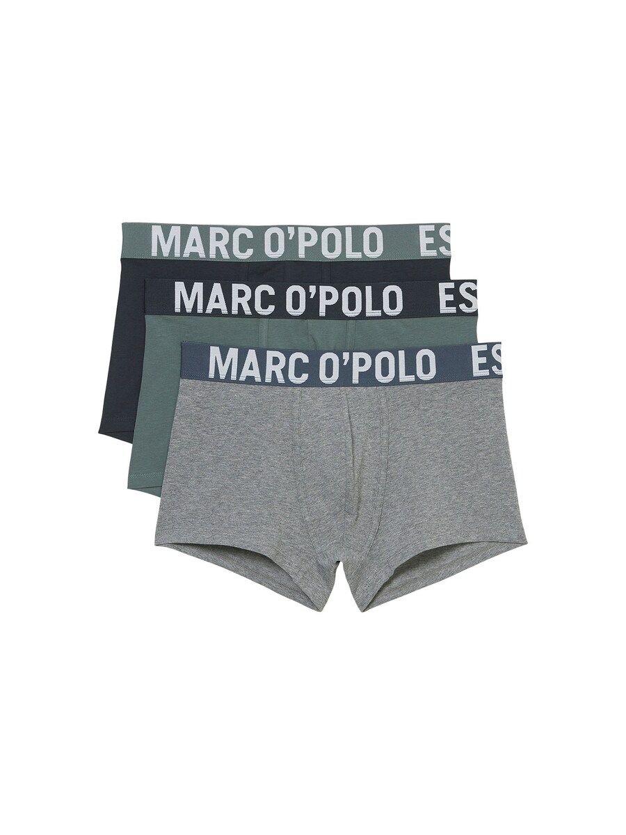 

Боксерские шорты Marc O'Polo Essentials, цвет Navy/mottled grey/Green