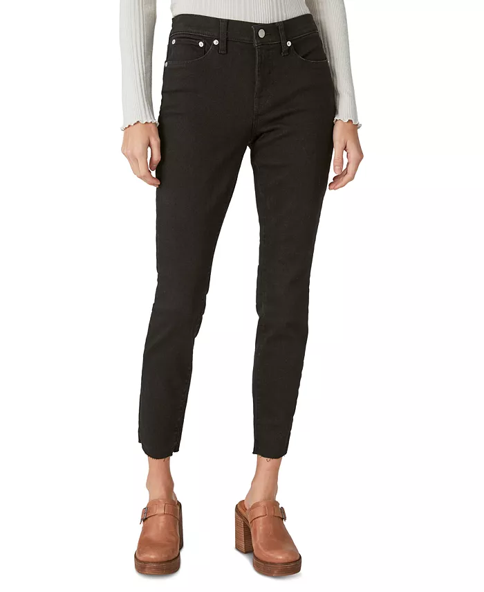 

Женские джинсы Ava Mid-Rise с потертостями Lucky Brand, черный