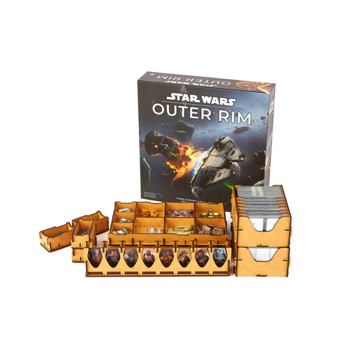 

Коробка для хранения настольных игр E-Raptor Insert Star Wars: Outer Rim