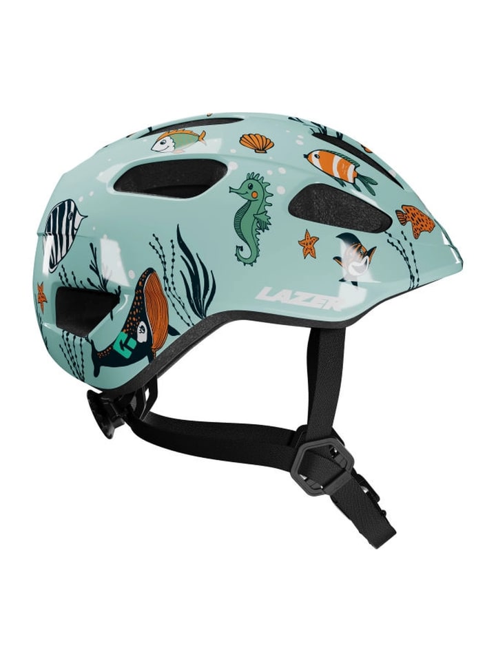 

Lazer Детский велосипедный шлем Pnut 2.0 KinetiCore зеленого цвета