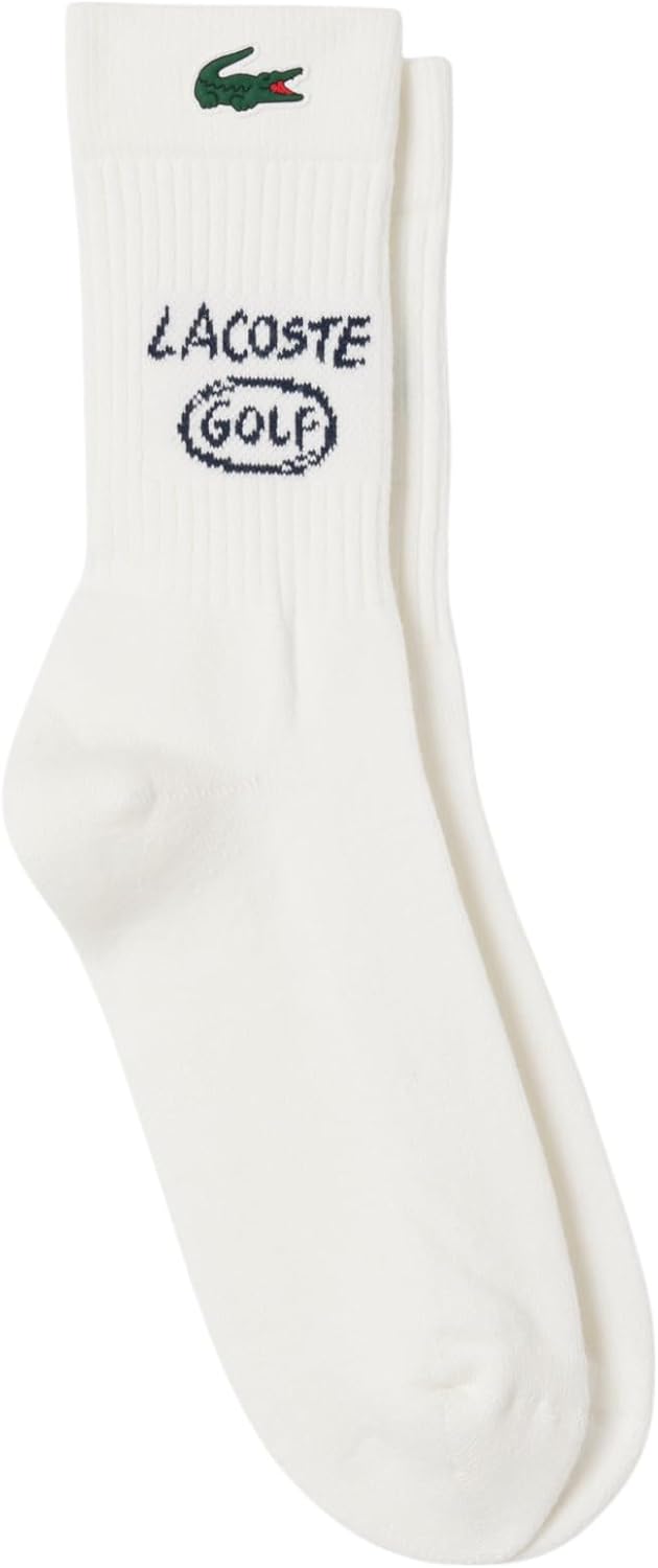 

Мужские спортивные носки Lacoste Sport Bouclé Cotton Golf, White/Navy Blue