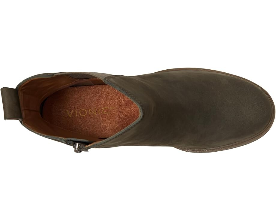 Ботинки VIONIC Truckee Booties, цвет Dark Khaki/Green Nubuck — фото 2