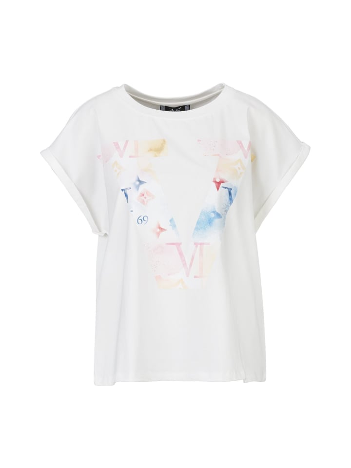 

Футболка 19v69 Italia, цвет off-white