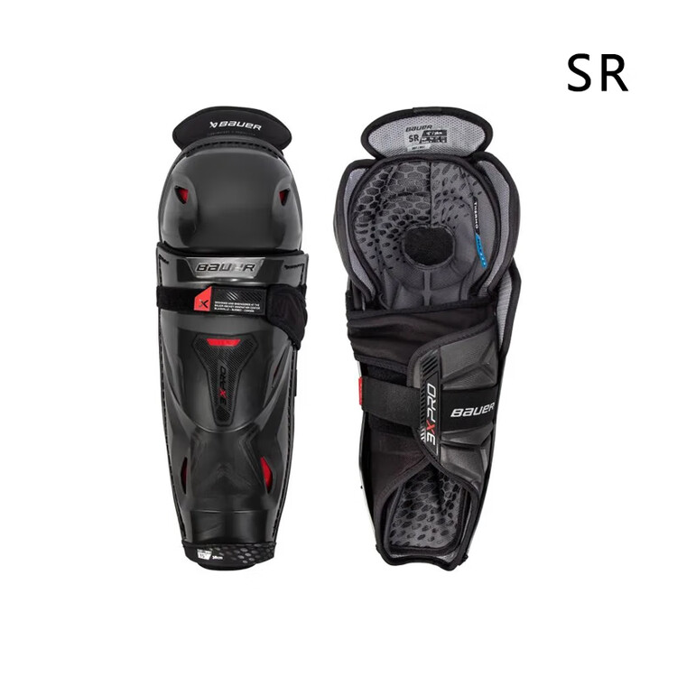 

BAUER Новые хоккейные шорты 3X PRO, перчатки и щитки для голени 33 см