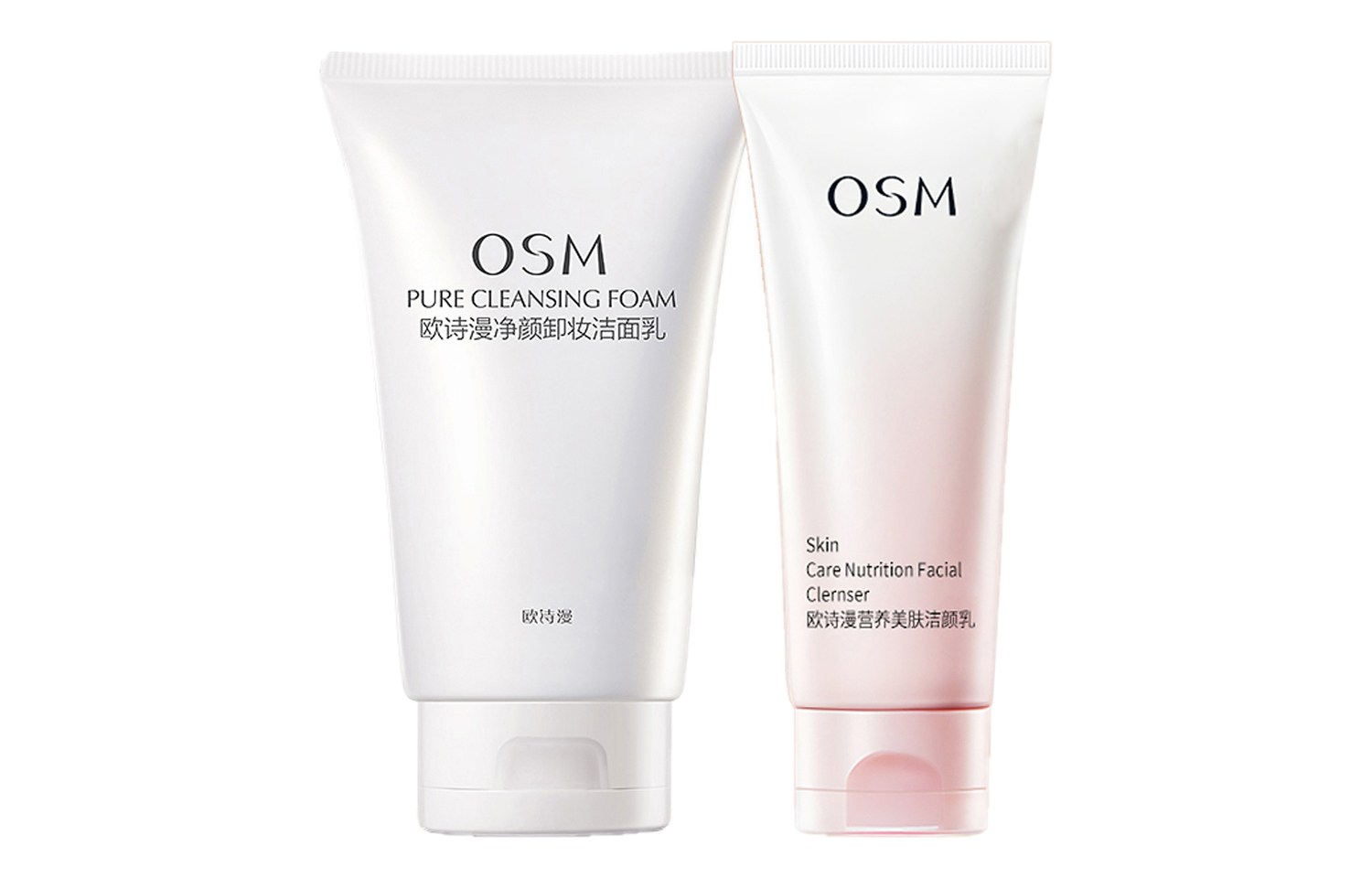 

Набор для очищения и питания кожи с очищающим средством для снятия макияжа 150г+100г OSM