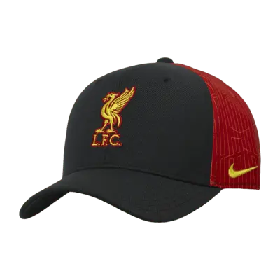 

Бейсболка Nike Liverpool FC SwooshFlex Soccer Trucker Cap, черный