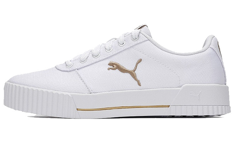 

Кроссовки PUMA Carina Summer Cat Leisure Board Shoes White/Golden Women's