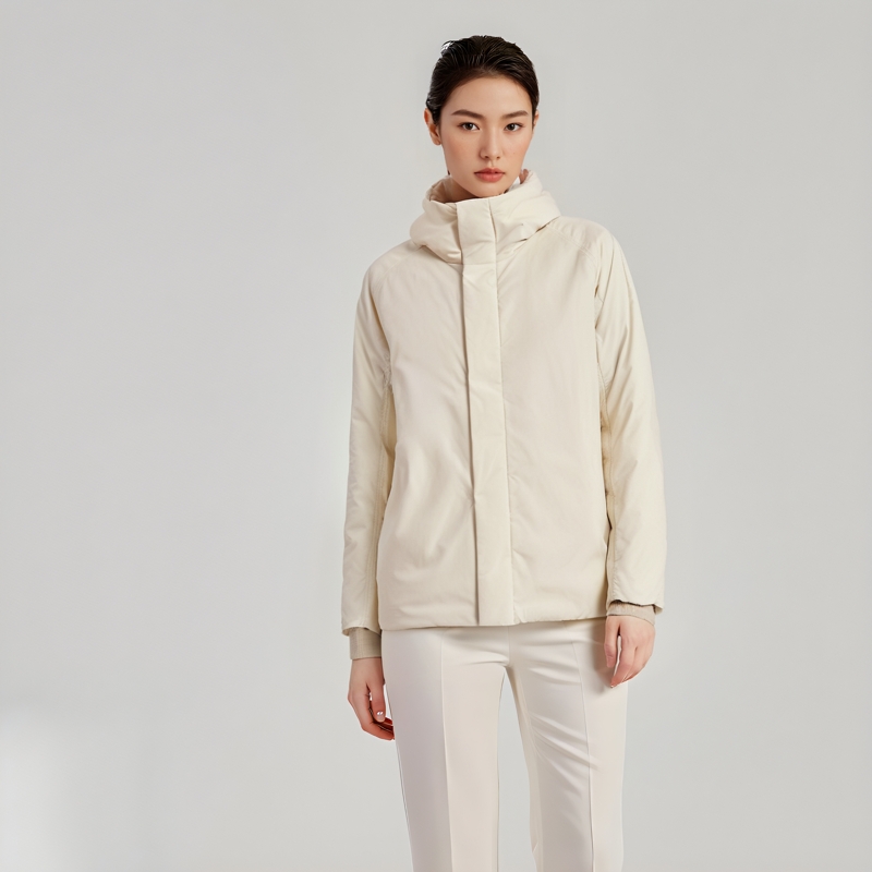 U Collection Пуховик Unisex Светло-бежевый UNIQLO — фото 3