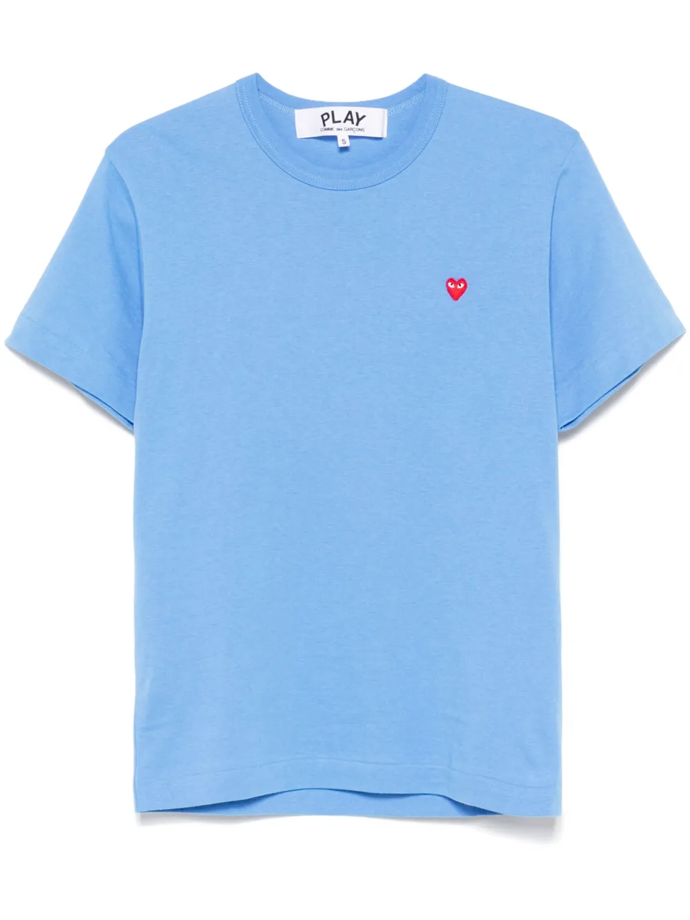 

Футболка с нашивкой Comme Des Garçons Play, синий