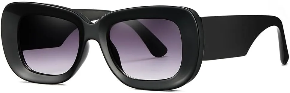 

Солнцезащитные очки UV400 - "Кошачий глаз" в стиле панк, большая оправа, градиентная расцветка, для женщин и мужчин, для бега и активного отдыха generic, Black Gray