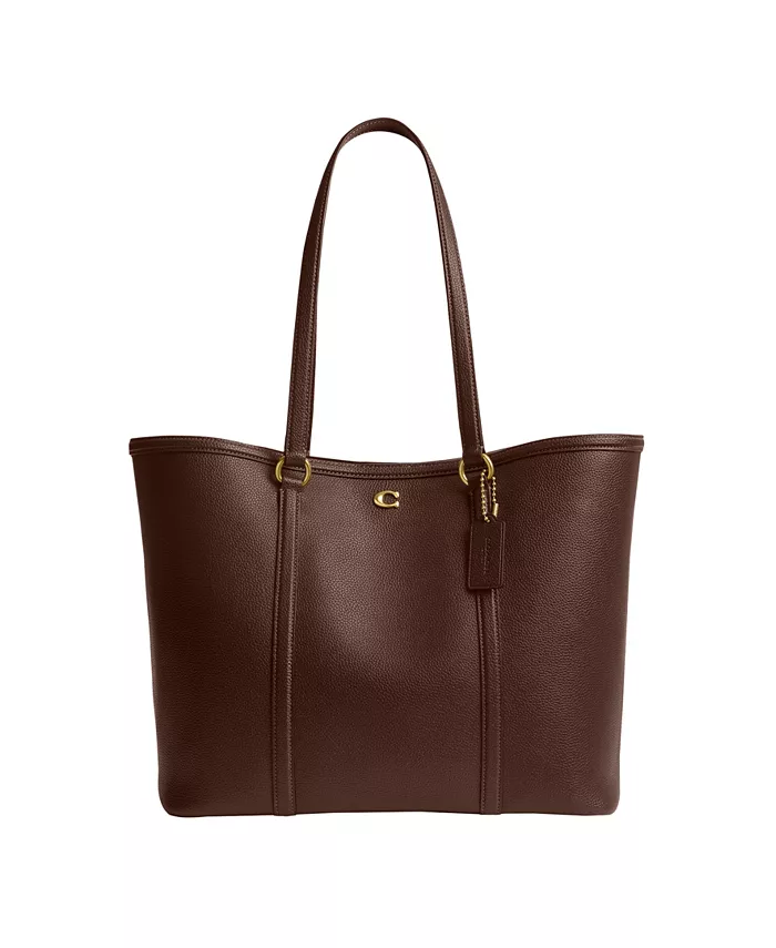 

Сумка-тоут Legacy из зернистой кожи COACH, коричневый