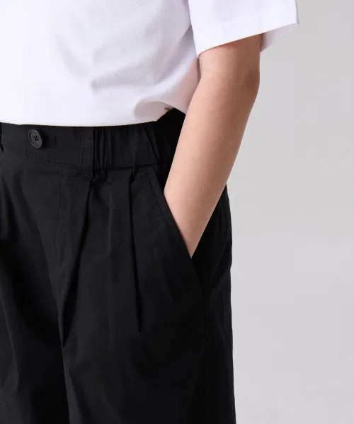 Детские широкие брюки MUSINSA STANDARD KIDS из хлопка — фото 4