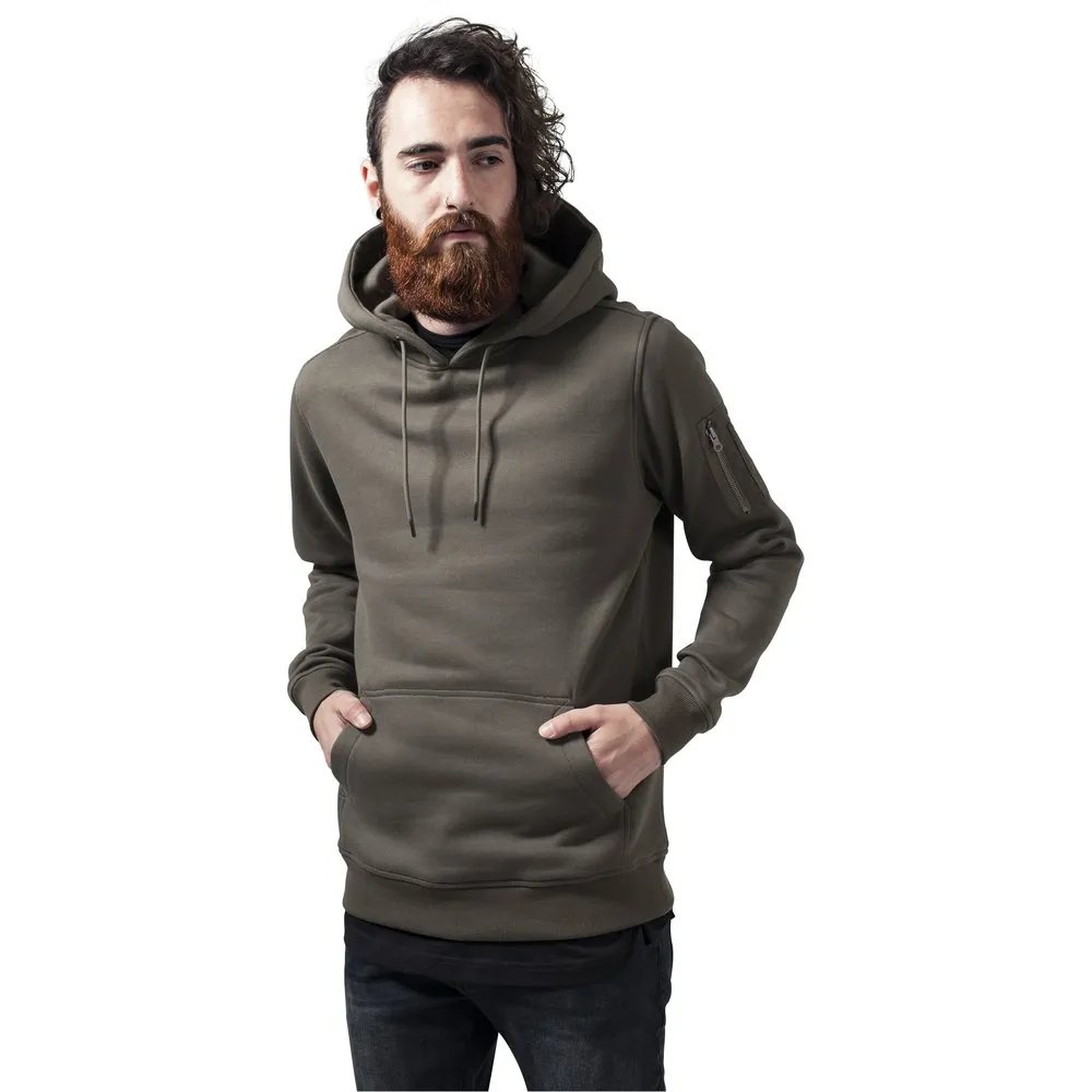

Толстовка Urban Classics Basic Bomber, зеленый
