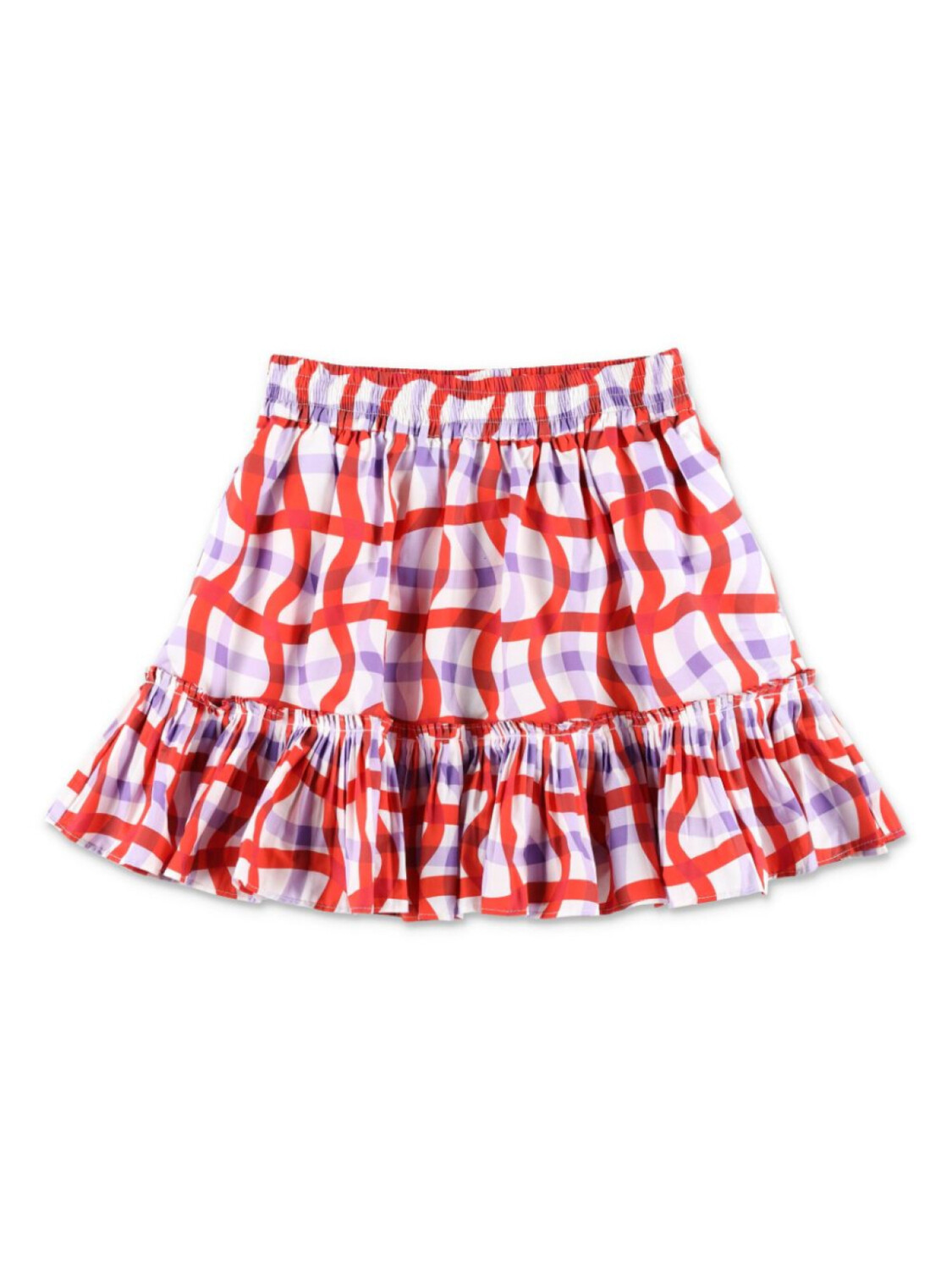 

Stella McCartney Kids юбка с графичным принтом, красный