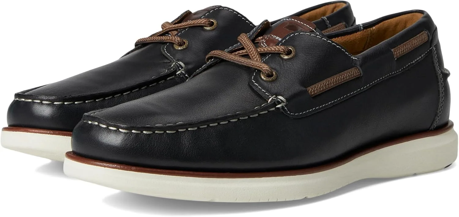 Мужские лоферы Florsheim Tropics с эластичным шнурком и носком для лоферов, темно-синий