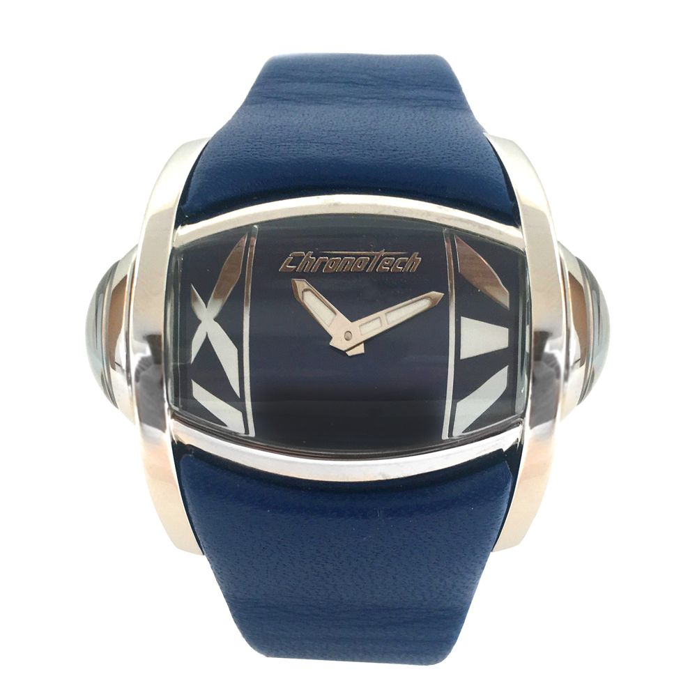 

Часы из синей кожи Chronotech