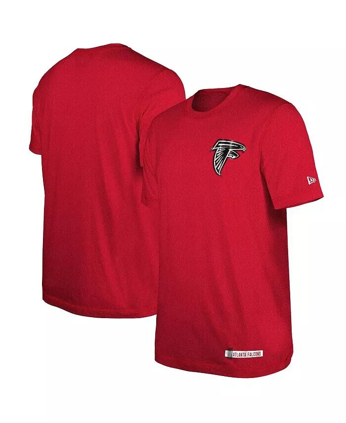 

Мужская красная футболка тренировочного лагеря Atlanta Falcons 2024 NFL New Era