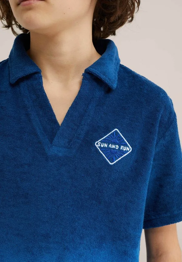 Рубашка поло We Fashion, Blue — фото 3