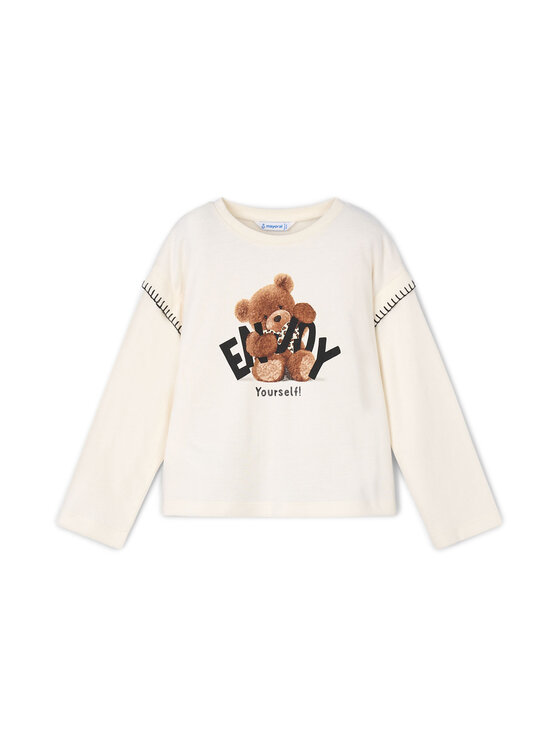 

Блузка regular fit 4012 Mayoral, экрю