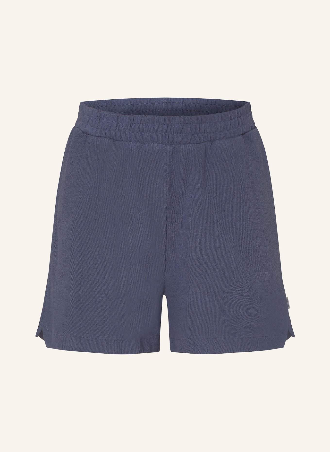 

Шорты из махровой ткани Поузи Knowledgecotton Apparel, синий