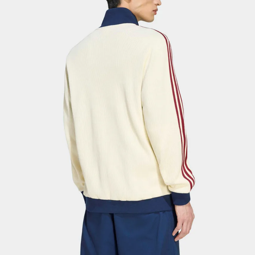 Adidas Originals Куртка мужская белая со стойкой — фото 4
