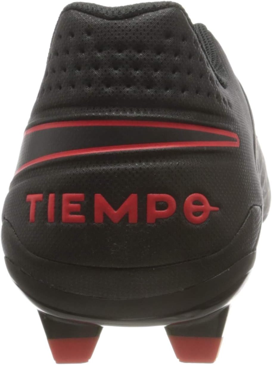 Мужские футбольные футзальные кроссовки Nike, Black Dk Smoke Grey Chile Red — фото 2