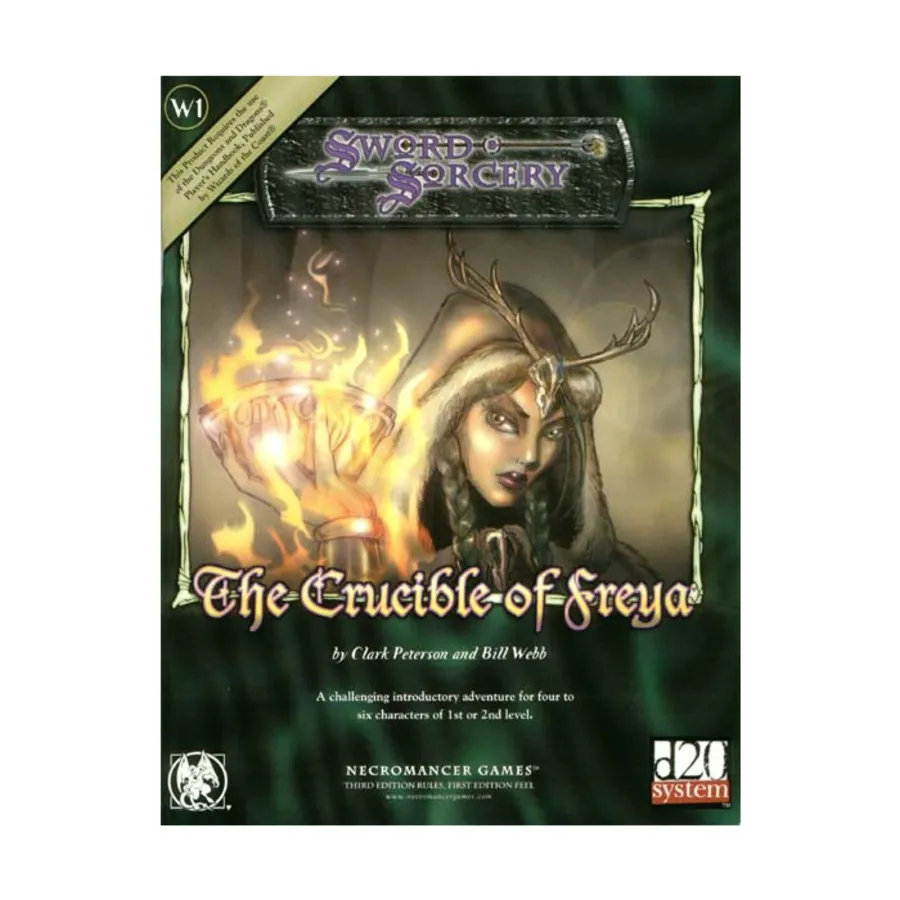 

Модуль Crucible of Freya, d20 Fantasy Adventures (Necromancer Games)