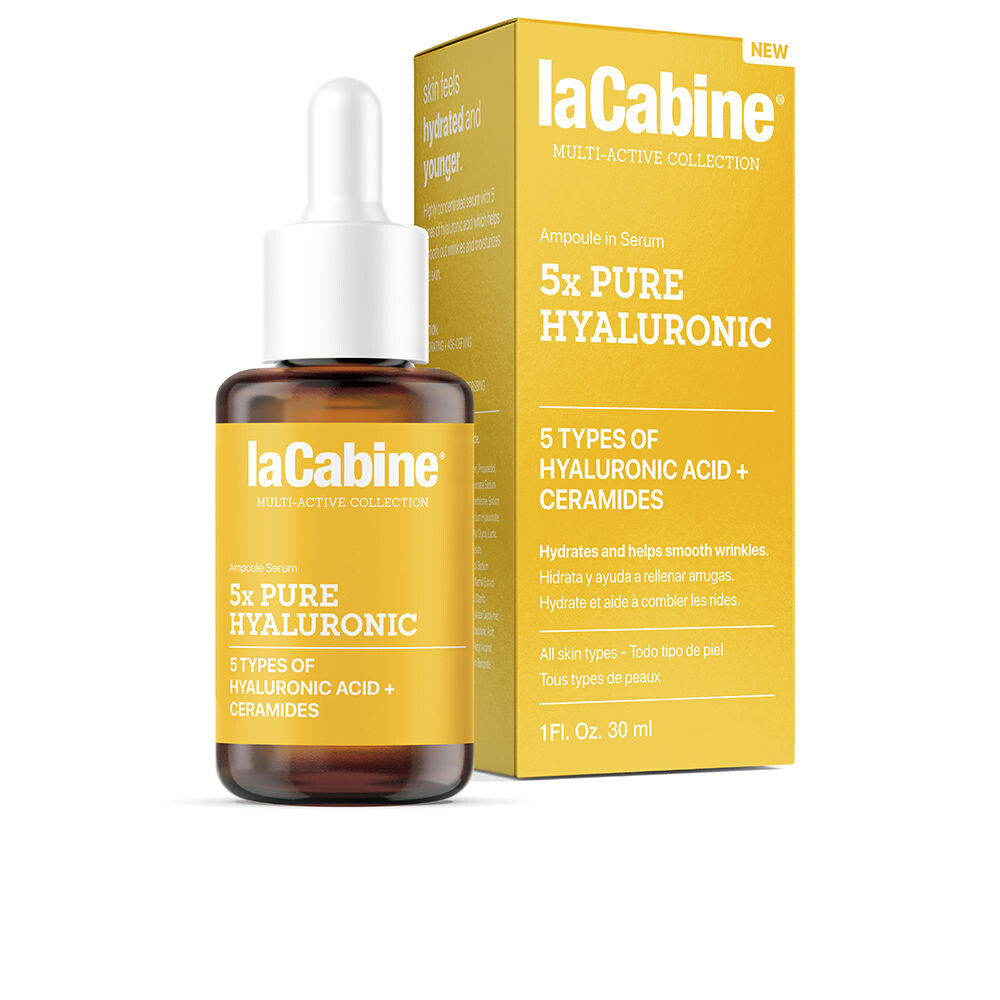 

Увлажняющая сыворотка для ухода за лицом 5x pure hyaluronic serum La cabine, 30 мл