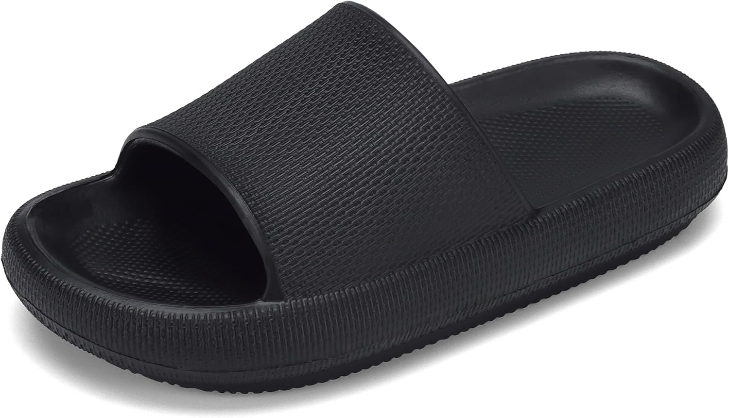 

Детские шлепанцы Tormigo Boys and Girls Cloud Wide - Нескользящие летние тапочки, легкие, для пляжа, бассейна и душа, черный