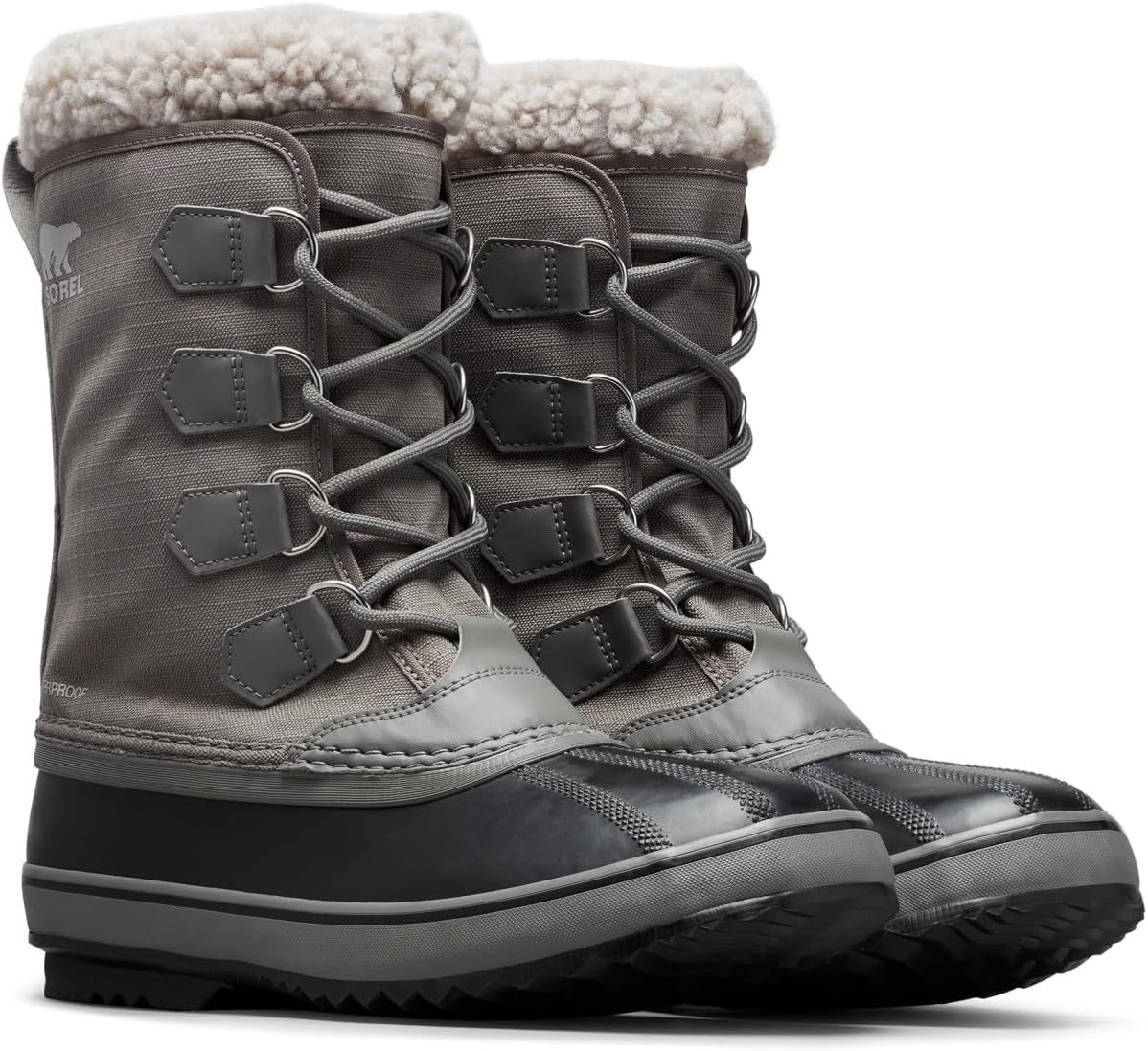 

SOREL Мужские зимние ботинки 1964 Pac Nylon, Quarry, Dove
