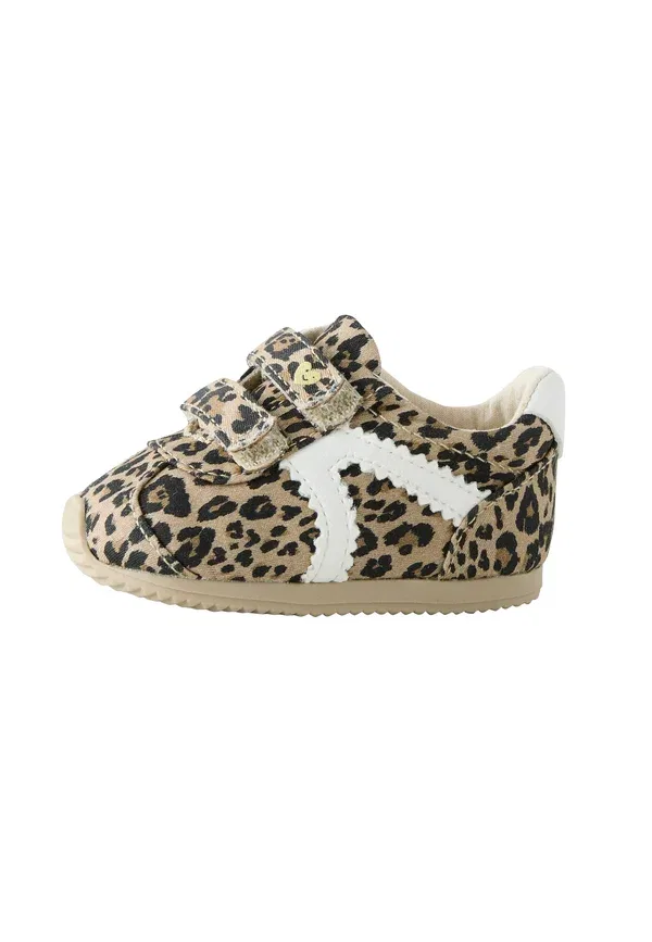 Кроссовки Next, Regular fit baby touch fastening trainers, цвет животный