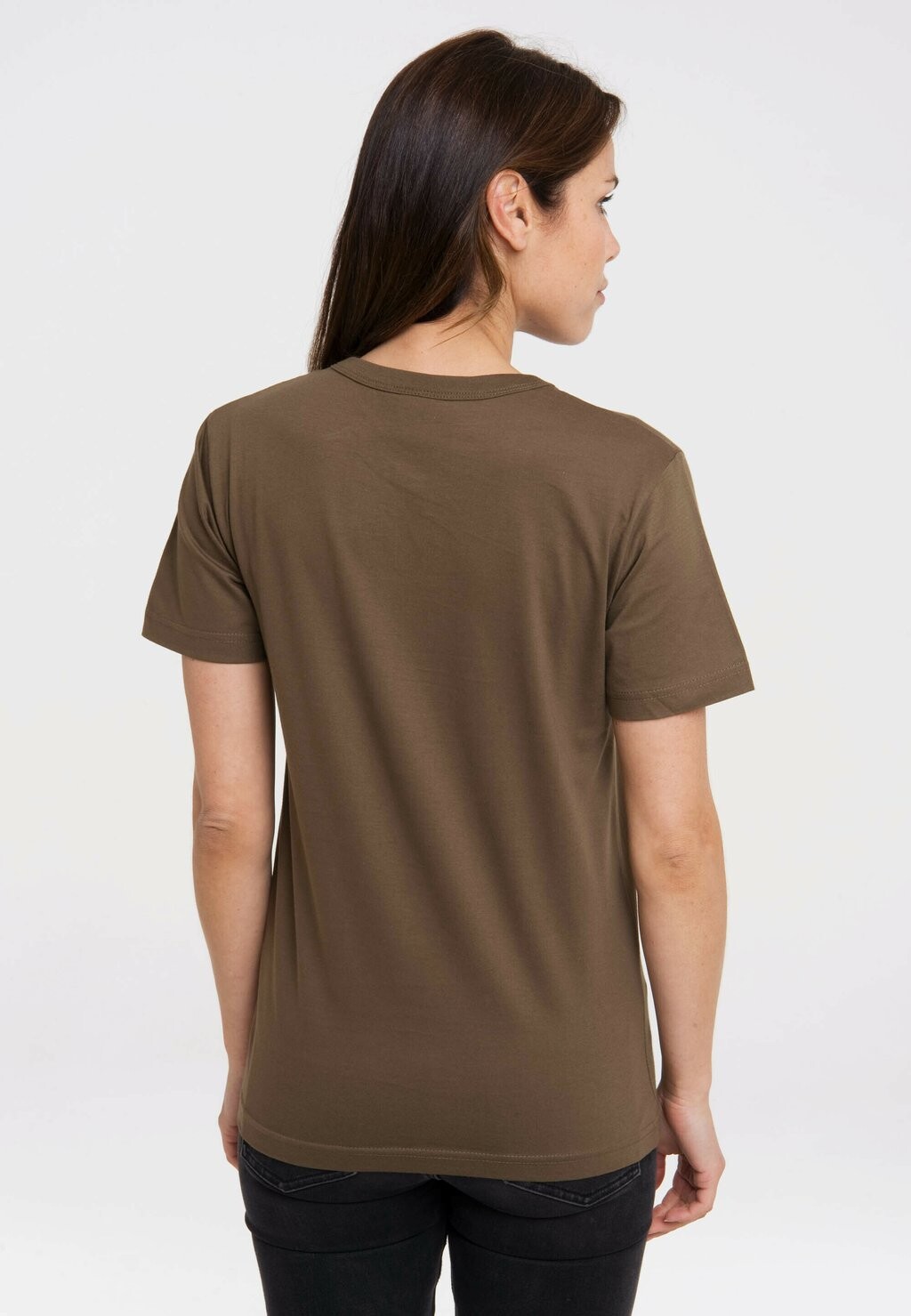 

Футболка с принтом DER KLEINE MAULWURF LOGOSHIRT, оливковый