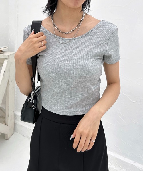 

Футболка, крой оверсайз, бренд SPIRALGIRL, цвет серый