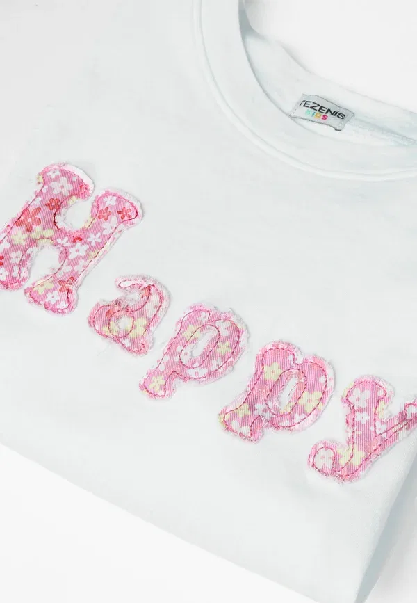 Футболка Tezenis Boxy patch print t-shirt, белый — фото 3