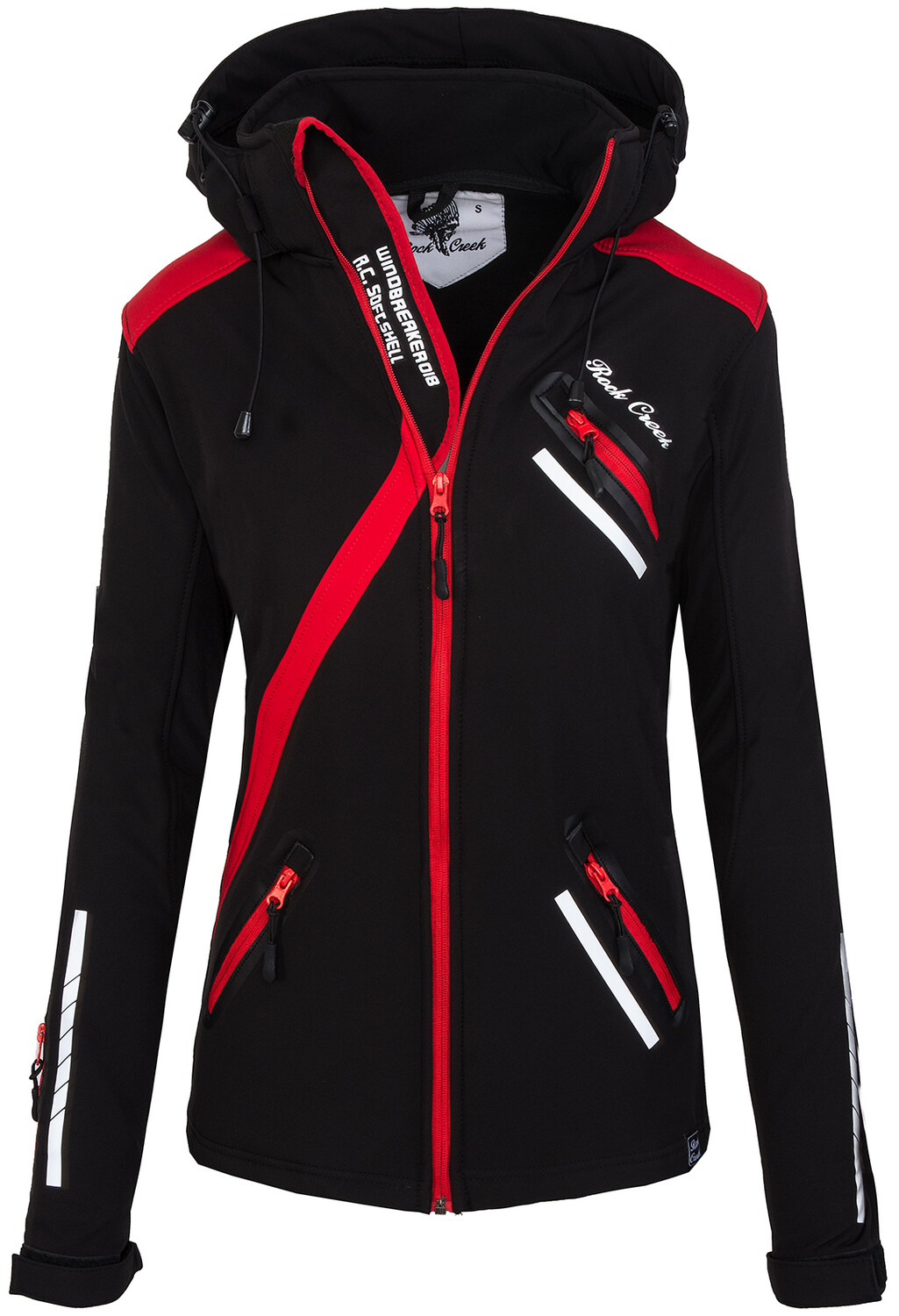 

Куртка софтшелл Rock Creek Jacke, черный