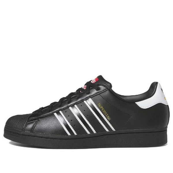 

Кроссовки tennis superstar 'black white' Adidas, черный