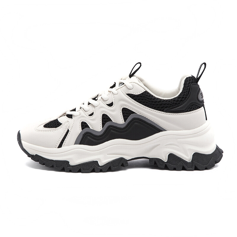 

Кроссовки женские толстые низкие Semir, цвет Raw White