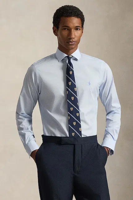 Рубашка из хлопка модель Koszula męska хлопок Polo Ralph Lauren, синий