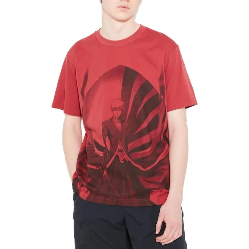 UNIQLO Футболка BLEACH SS23 Unisex Agate Red — фото 3